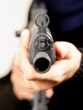 Photo of terrorist with gun
