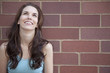 Smiling Caucasian woman