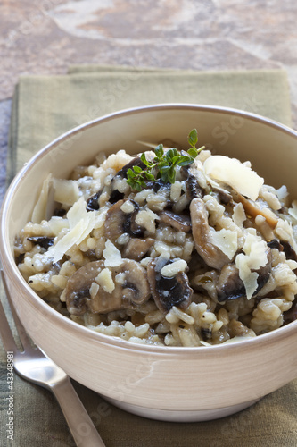 Photo: Mushroom Risotto Mushroom Risotto