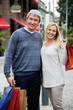 Couple With Shopping Bags