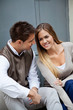 Couple Sitting Together