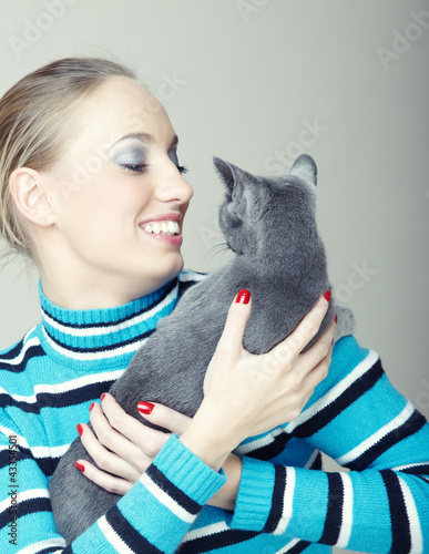 Photo: Play with cat Play with cat