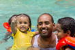 Family fun at the pool