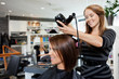 Photo: Blow Drying Hair After Haircut Blow Drying Hair After Haircut