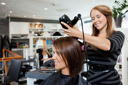 Photo: Blow Drying Hair After Haircut Blow Drying Hair After Haircut