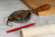 plan and tape measure