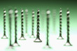 Foto: Close up of metal screws Close up of metal screws