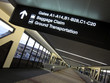 Airport Baggage Claim Sign