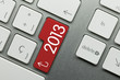 2013 new year keyboard