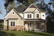 Front yard of house