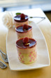 Berry cake/torte served on platter