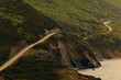 Road along remote cliff
