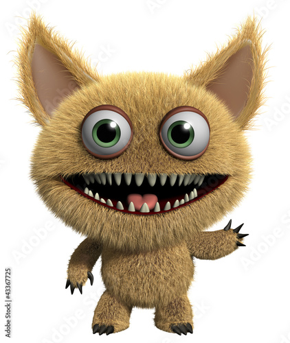 Illustration: furry gremlin furry gremlin