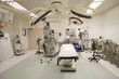 Empty hospital operating room