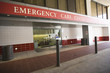 Hospital emergency room entrance