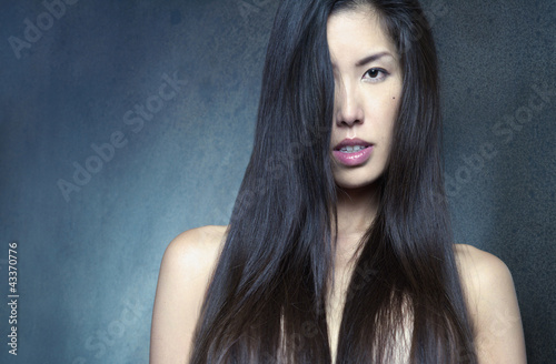Photo: Topless Japanese woman Topless Japanese woman