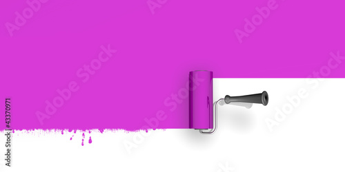 Illustration: Farbroller Pink Farbroller Pink