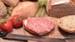 Video: Making a Salami sandwich Making a Salami sandwich
