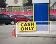Cash only