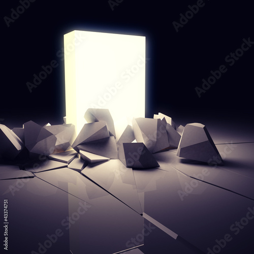 Illustration: Light display banner Light display banner