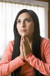 Turkish woman praying