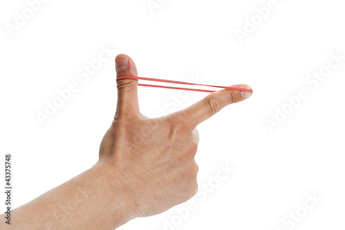 Photo: Rubber Band shoot Rubber Band shoot