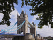 Photo: Tower bridge across river Tower bridge across river