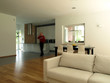Person in house