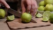 Cutting some limes