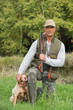 Hunter with dog