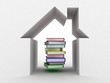 The book and the house conceptually