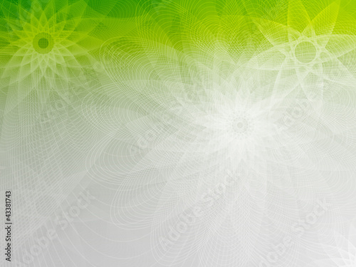 Illustration: Green-Gray mesh flower background FlowerStar CW Green-Gray mesh flower background FlowerStar CW