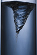 vortex in a column of water