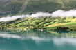 Scenic views of Nordfjord, Olden (Norway)