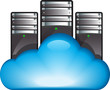 Cloud computing concept
