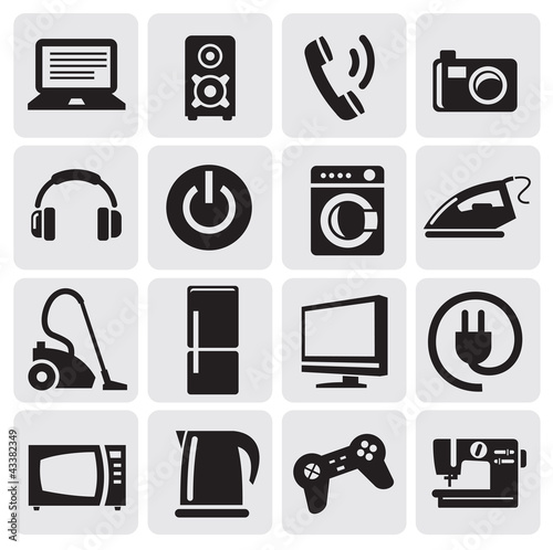 Vector: devices icons set devices icons set