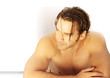 Man at spa