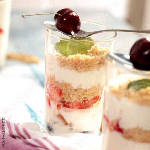 Foto: Schichtdessert im Glas Schichtdessert im Glas