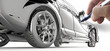 hand draw a model car