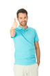 junger mann im Poloshirt