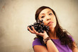 Woman with Wine in her hands