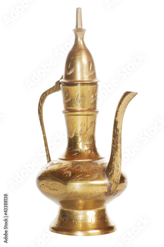 Photo: Alte goldene Karaffe Alte goldene Karaffe