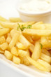 Photo: french fries with sauce french fries with sauce