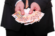 Photo: showing the money showing the money
