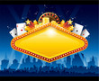 Casino city background
