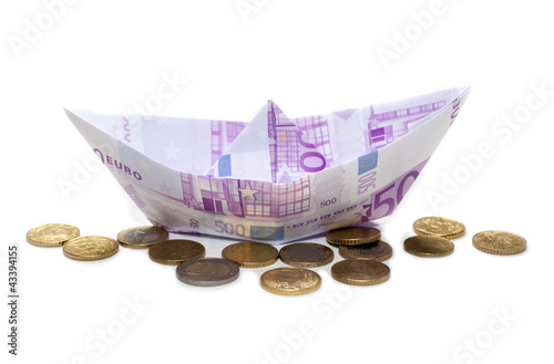 Photo: bateau argent euro bateau argent euro