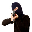 Photo of terrorist with gun