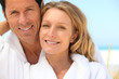 Couple near the sea