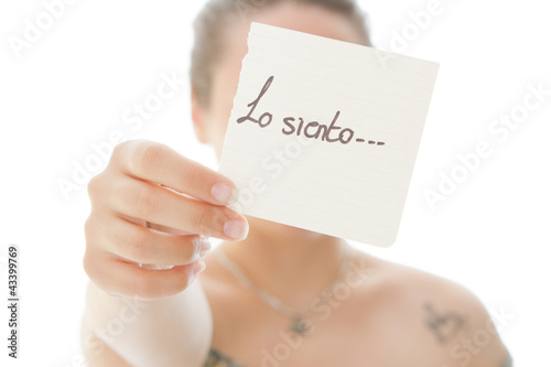 Photo: lo siento lo siento