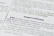 §83 StGB Körperverletzung